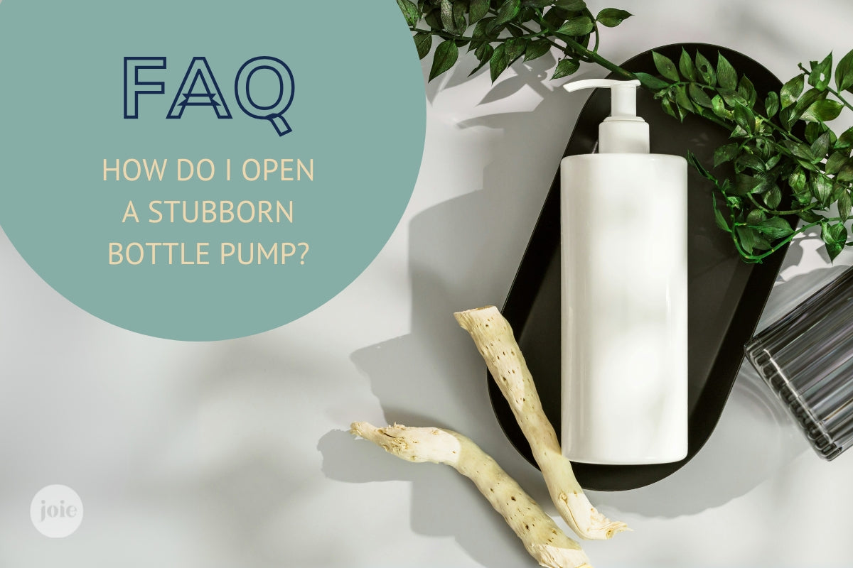 How to Open a Stubborn Shampoo Bottle Pump That Won't Twist Open
