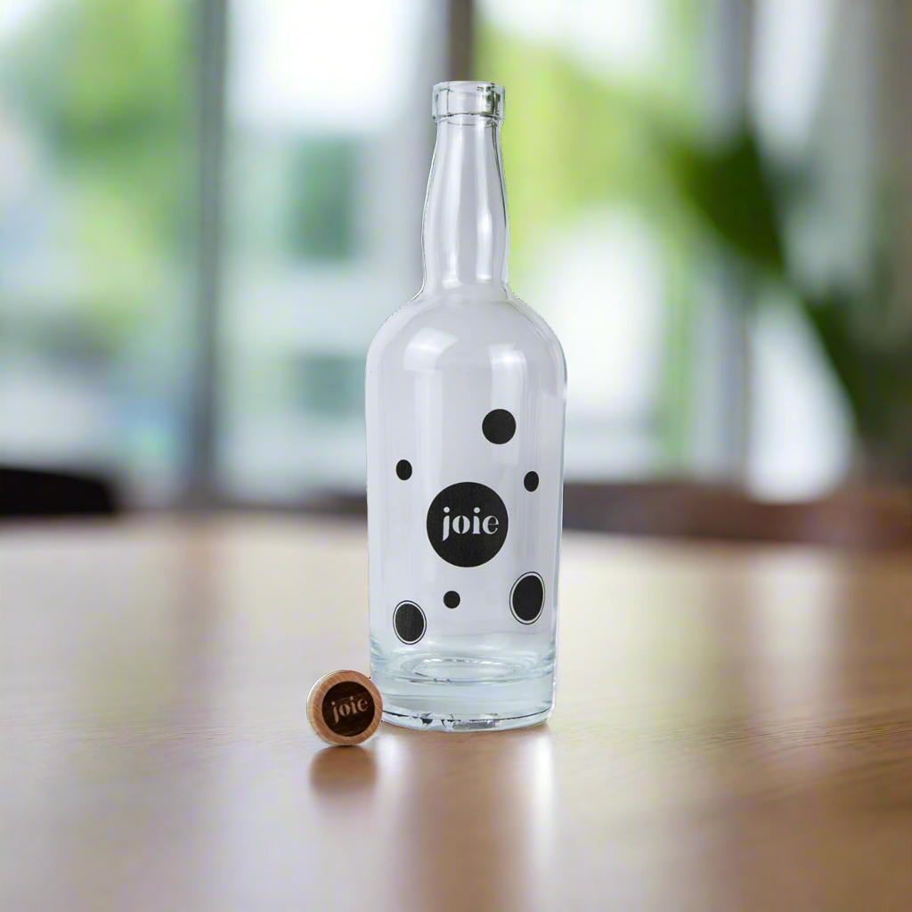 Premium 750 ml Glass Water Bottle | Customizable Laser Engraving