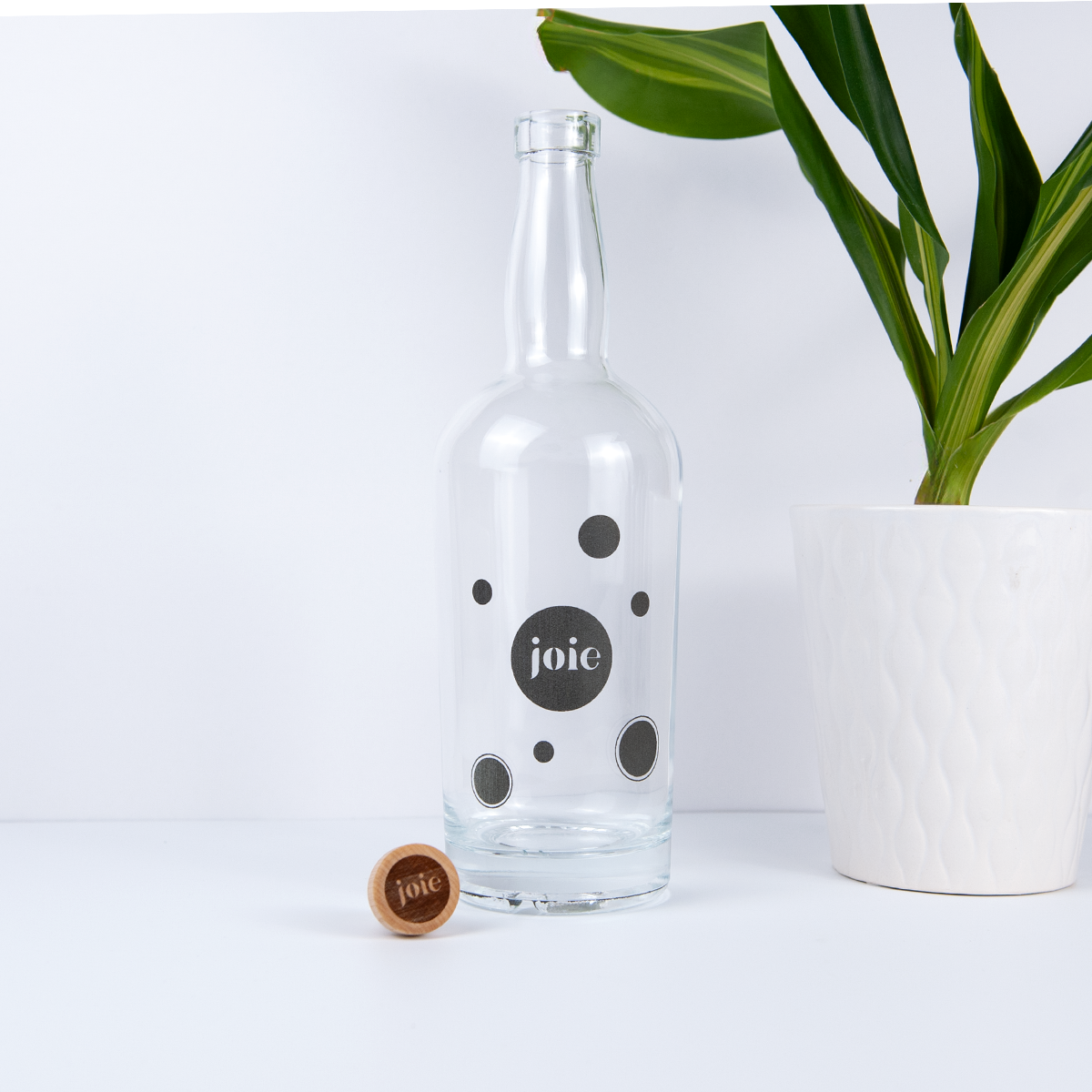 Premium 750 ml Glass Water Bottle | Customizable Laser Engraving